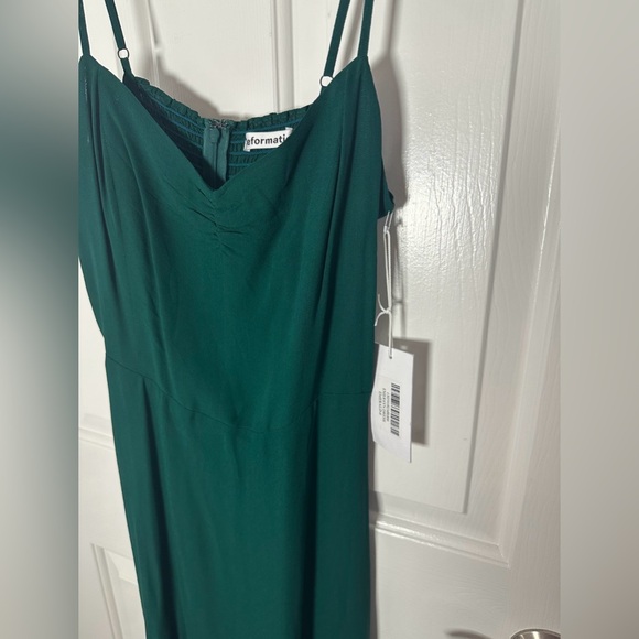 NWT Reformation Emersyn Dress in Emerald - Picture 10 of 10